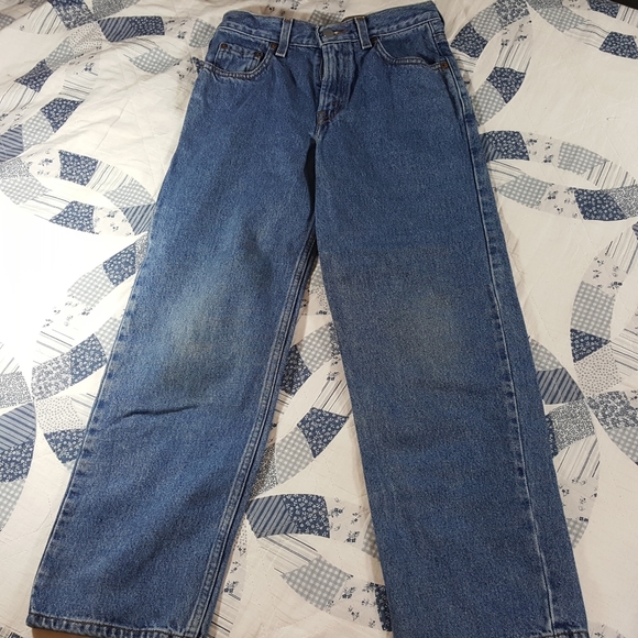 Levi jeans 550 W27 sz14 regular relaxed fit - Picture 4 of 7